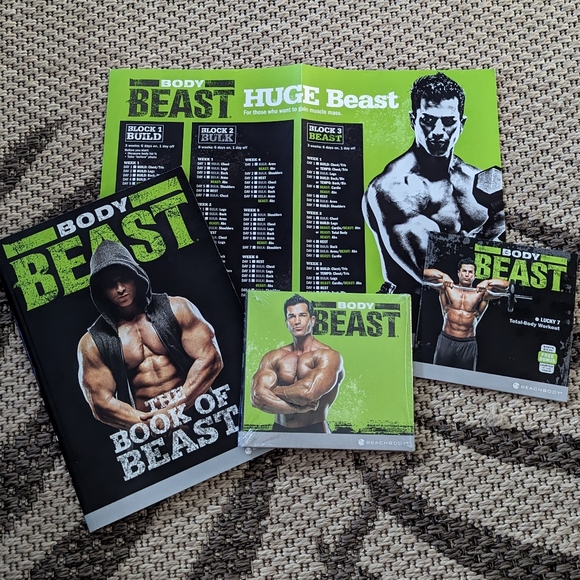 Beachbody Media New Body Beast Workout Program Poshmark